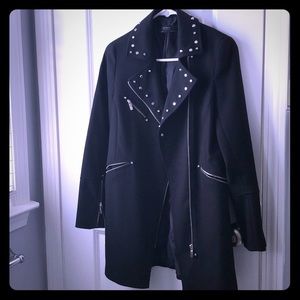 Zara studded blazer jacket.